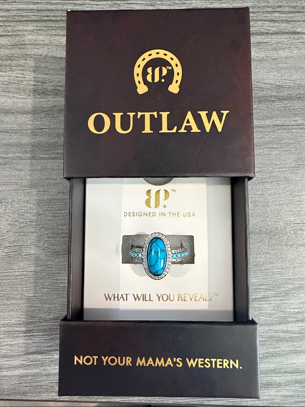 Bomb Party Outlaw Land & Legacy Ring Size 9
